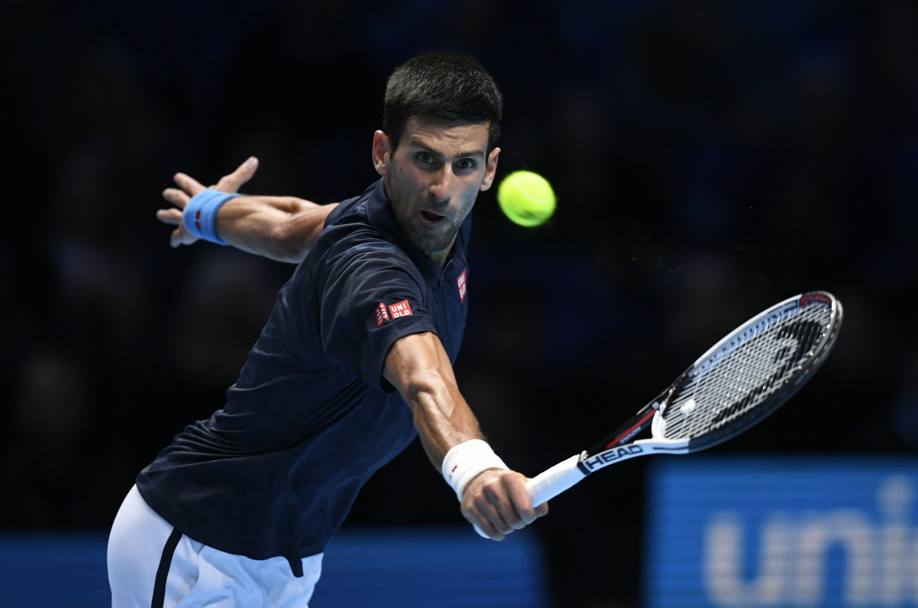 Ma Djokovic non c&#39;era proprio: per lui una serie di errori incredibili, indescrivibili, inattesi. Reuters